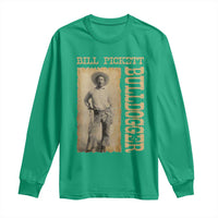 Bill Pickett The Bulldogger Long Sleeve Shirt Western African American Cowboy