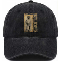 Bill Pickett The Bulldogger Washed Cotton Baseball Cap Western African American Cowboy