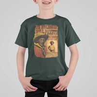 The Bulldogger Bill Pickett T Shirt For Kid Texan Rodeo Legend