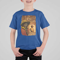 The Bulldogger Bill Pickett T Shirt For Kid Texan Rodeo Legend