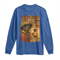 The Bulldogger Bill Pickett Long Sleeve Shirt Texan Rodeo Legend