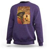 The Bulldogger Bill Pickett Sweatshirt Texan Rodeo Legend