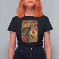 The Bulldogger Bill Pickett T Shirt For Women Texan Rodeo Legend