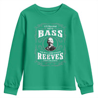 Bass Reeves Youth Sweatshirt US Marshal 1875 The Real Lone Ranger American Legend