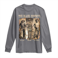 The Black Cowboys Nat Love Isom Dart Bill Pickett Long Sleeve Shirt African American Cowboy