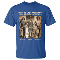 The Black Cowboys Nat Love Isom Dart Bill Pickett T Shirt African American Cowboy