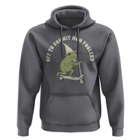 Off To Commit Mom Foolery Hoodie Funny Mama Frog Scooter Mother's Day