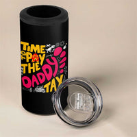 Time To Pay The Daddy Tax 4 in 1 Can Cooler Tumbler Dungeon Gamer Dad Father’s Day