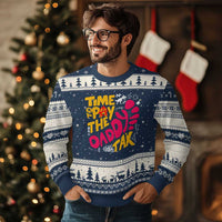 Time To Pay The Daddy Tax Ugly Christmas Sweater Dungeon Gamer Dad Father’s Day