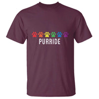 LGBT Cat T Shirt Purride Rainbow Pride Ally - Wonder Print Shop