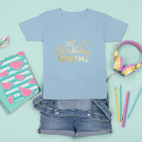B-Day Girl T Shirt For Kid Birthday Queen Women Matching - Wonder Print Shop