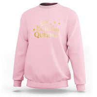 B-Day Girl Sweatshirt Birthday Queen Women Matching - Wonder Print Shop