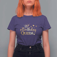 B-Day Girl T Shirt For Women Birthday Queen Women Matching - Wonder Print Shop