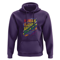 Proud Ally Hoodie Human Rights Are My Pride Rainbow LGBT Flag - Wonder Print Shop