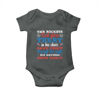 Funny The Rockets Red Glare Terry In His Chair His Reverse Needs Repair Baby Onesie 4th Of July Meme - Wonder Print Shop