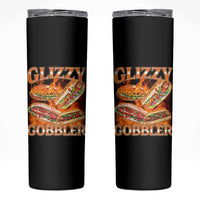 Funny Glizzy Gobbler Skinny Tumbler Glizzy Hot Dog Meme Hilarious