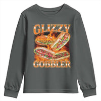 Funny Glizzy Gobbler Youth Sweatshirt Glizzy Hot Dog Meme Hilarious