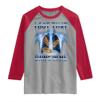 Funny Hot Dog Meme Raglan Shirt I Got That Dawg In Me Hotdog Xray Humor