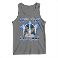 Funny Hot Dog Meme Tank Top I Got That Dawg In Me Hotdog Xray Humor