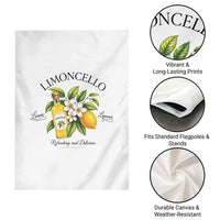 Italian Summer Limoncello Lemon Liqueur Amalfi Italy Garden Flag
