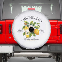 Italian Summer Limoncello Lemon Liqueur Amalfi Italy Spare Tire Cover