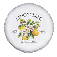 Italian Summer Limoncello Lemon Liqueur Amalfi Italy Spare Tire Cover