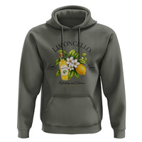 Italian Summer Limoncello Lemon Liqueur Amalfi Italy Hoodie