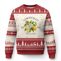 Italian Summer Limoncello Lemon Liqueur Amalfi Italy Ugly Christmas Sweater