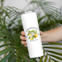 Italian Summer Limoncello Lemon Liqueur Amalfi Italy Skinny Tumbler