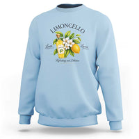 Italian Summer Limoncello Lemon Liqueur Amalfi Italy Sweatshirt