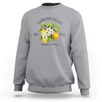 Italian Summer Limoncello Lemon Liqueur Amalfi Italy Sweatshirt