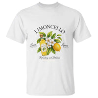 Italian Summer Limoncello Lemon Liqueur Amalfi Italy T Shirt