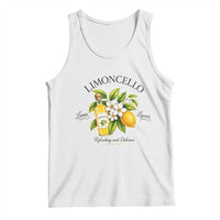 Italian Summer Limoncello Lemon Liqueur Amalfi Italy Tank Top