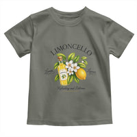 Italian Summer Limoncello Lemon Liqueur Amalfi Italy Toddler T Shirt