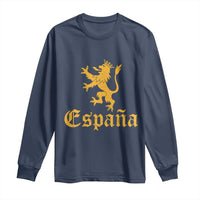 Espana Spain Lion Symbol Spanish Spaniard Pride Long Sleeve Shirt