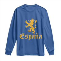 Espana Spain Lion Symbol Spanish Spaniard Pride Long Sleeve Shirt