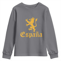 Espana Spain Lion Symbol Spanish Spaniard Pride Youth Sweatshirt