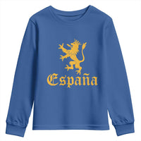 Espana Spain Lion Symbol Spanish Spaniard Pride Youth Sweatshirt