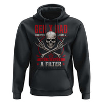 Gen X Dad Like Other Dads But Without A Filter Hoodie Funny Fathers Day