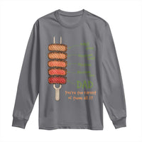 Grill Dad Long Sleeve Shirt You're The Rarest of Them All BBQ Father