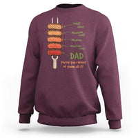 Grill Dad Sweatshirt You're The Rarest of Them All BBQ Father