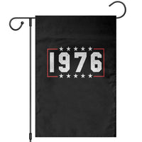 50th Birthday Garden Flag Vintage 1976 50 Years Old Birthday Stars And Stripes