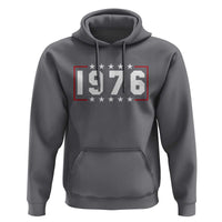 50th Birthday Hoodie Vintage 1976 50 Years Old Birthday Stars And Stripes