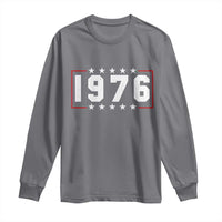 50th Birthday Long Sleeve Shirt Vintage 1976 50 Years Old Birthday Stars And Stripes