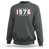 50th Birthday Sweatshirt Vintage 1976 50 Years Old Birthday Stars And Stripes