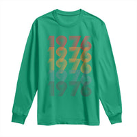 50th Birthday Long Sleeve Shirt Vintage 1976 Retro 50 Years Old Birthday