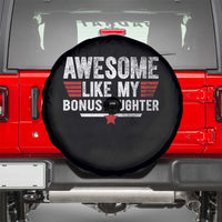 Awesome Like My Bonus Daughter Spare Tire Cover Funny Girl Bonus Dad Quote