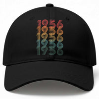 70th Birthday Baseball Cap Vintage 1956 Retro 70 Years Old Birthday
