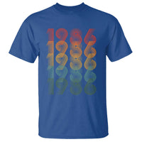 40th Birthday T Shirt Vintage 1986 Retro 40 Years Old Birthday