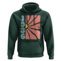 90th Birthday Hoodie Vintage 1936 Boho Flowers 90 Years Old Birthday